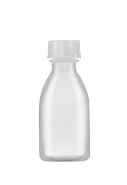 [EN]: Narrow neck bottle 50 ml, LDPE with screw cap