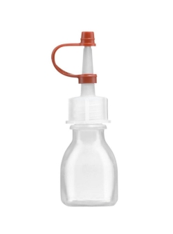 [EN]: Narrow neck bottle 10 ml, LDPE with screw cap