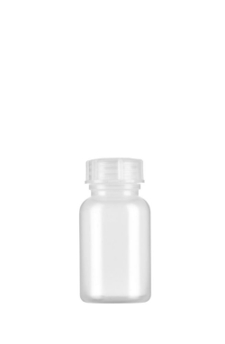 [EN]: LDPE-Wide neck bottle 100 ml with screw cap