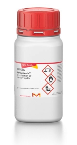 Mercurisorb(TM) for collection of mercury spills