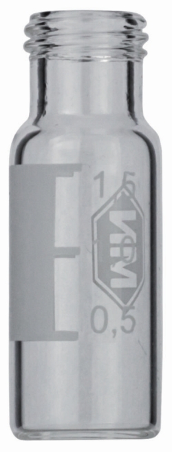 Viales con cuello de rosca N9, silenizados