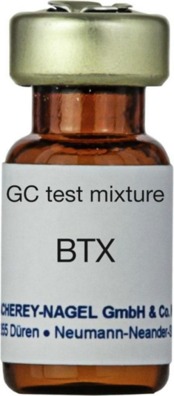 BTX standard dissolved in methanol concentration10 ng/&mu;l pack of 1 ml UN 3316 Chemical Kit 9 II0.001 kg/L ADR/GGVSE M11, LQ 0 P