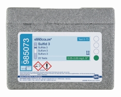 Tube tests NANOCOLOR&reg; Sulfide / Sulfite / Sulfate