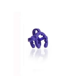 [EN]: KECK clamp, NS 12.5, violett POM, for conical joints