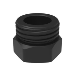 [EN]: Tread adapter S51 (f) to S60 (m) conductive, PE-HD