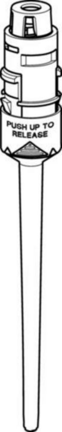 [EN]: Eppendorf Reference 2 lower part, Single-channel. lower part with separate serial number, 300 &mu;L, yellow,