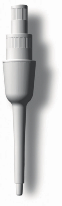 Complete pipette shaft for 0.5 - 10 &mu;l