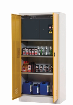 [EN]: Chemical cabinet type 30-Box CF-CLASSIC-F F Tall cabinet with hinged doors CF.195.095.F:005