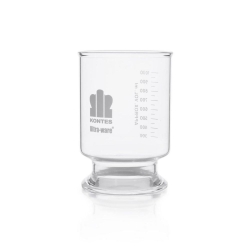 [EN]: Glass funnel 90mm, 1000ml graduated from 300...1000:50ml