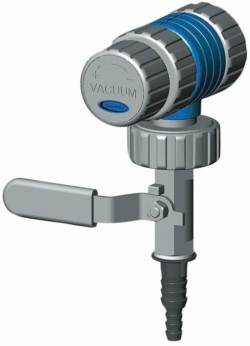 VACUU·LAN&reg; shut off-/manual flowcontrol module VCL 02with connecting part A3, M35 x 1, 5consisting of A3, B1, C2, D1