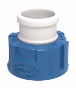 [EN]: Adapter, V2.0 (f) to NS29/32 mm (f) for cut bottles