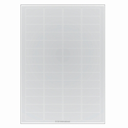Cryo labels Cryo-LazrTAG&trade; for laser printers, rectangular