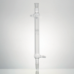 LLG-Condensador de Liebig, vidrio borosilicato 3.3, vidrio oliva