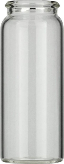 [EN]: Snap Cap Vials N 22, 25 ml clear, flat bottom, 3rd hydrolytic class glass, pack of 100