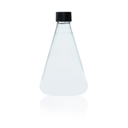 [EN]: WHEATON Erlenmeyer flask 25 ml, clear borosilicate glass type I, w. threaded neck 20-400 (635134)