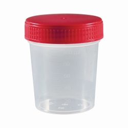 LLG-Multipurpose containers, PP, with screw cap, individually wrapped