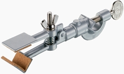 [EN]: Stand clamp with socket 10-25 mm, zinc die-cast, powder-coated