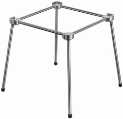 [EN]: Stainless steel 4-legged base, 120 x 120 mm