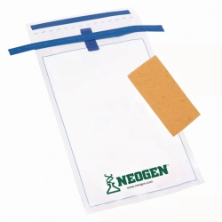 Sampling bag with dry Sponge