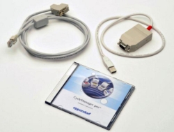 CycleManager pro xl, CD incl. instructions, PEAK-adapter and connection cable