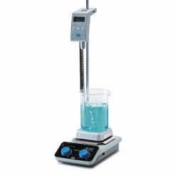 Agitador magnético con calefacción AREC 4 Juego digital, con regulador de temperatura