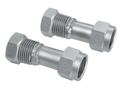 Adaptador M16x1 interno a NPT 1/4" interno paquete de 2