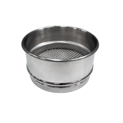 [EN]: Analysing sieve 100 x 45 mm 63 &mu;m mw., with stainless steel frame acc.to DIN EN 10 204