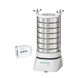 Tamizadora analizadora EML 315 digital plus T con sistema de sujeción rápida TwinNut