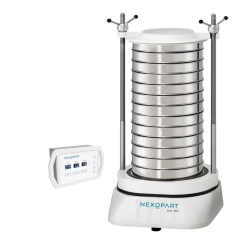 Tamizadora analizadora EML 450 digital plus T con sistema de sujeción rápida TwinNut