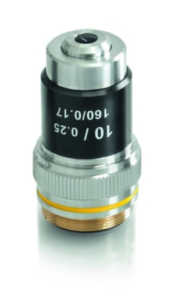 [EN]: Achromatic objective, 10 x /0.25 W.D. (7 mm)
