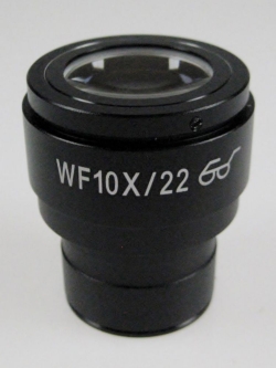 [EN]: Eyepiece (Ø 30 mm): HWF 10 x /Ø 22 mm (adjustable)