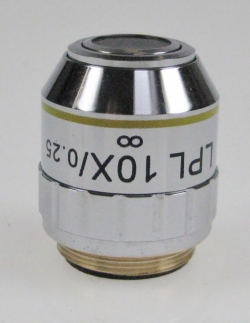 [EN]: Infinity planachromatic lens f. large working distance, 10 x / 0.25 (18.48 mm)