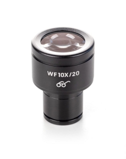 [EN]: Eyepiece: HWF 10 x / Ø 20 mm with scale 0.1 mm, anti-fungus, high eye point
