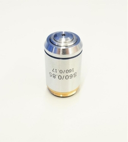 [EN]: Achromatic objective, 60 x /0.85 (sprung) W.D. (0.4 mm)