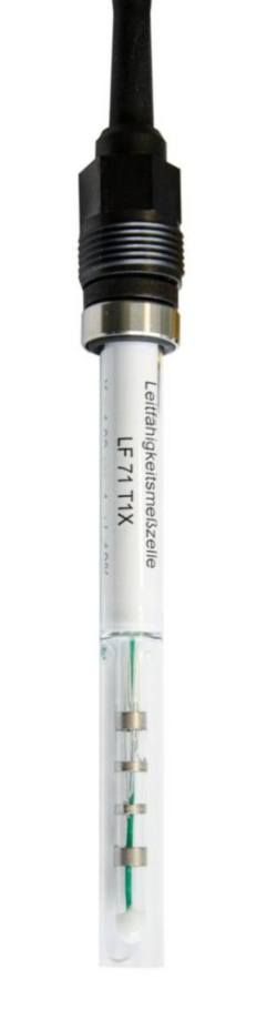 Conductivity measuring cell LF 71T1X with fixed cable and Pg13.5
