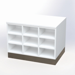 Bancos de asiento, acero inoxidable, versi&oacute;n de una cara