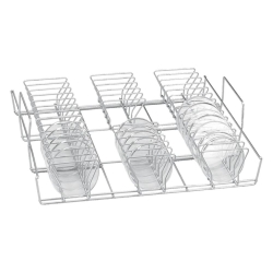 [EN]: Einsatz 1/1, E 118 f&uuml;r z.B. 38 Petrihalbschalen 100 mm Durchmesser