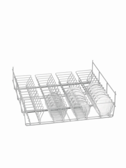 [EN]: Inserts 1/1, E 136 for e.g. 56 petri half dishes 100 mm diam.