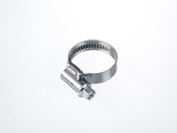 [EN]: Worm-threaded hose clips Ø 16-25 mm stainless steel 1.4016, galvanized screw pack of 10