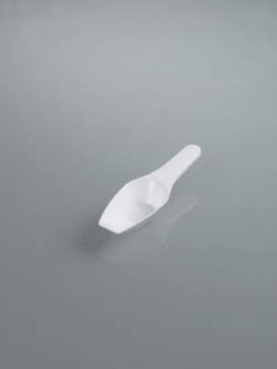 [EN]: Measuring scoop 25 ml, PP white, LxW 135x44 mm