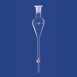 Embudos de decantación según Gilson, vidrio de borosilicato 3.3
