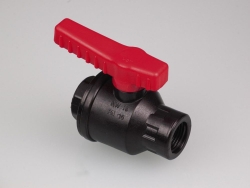 [EN]: Ball valve, PP, ½ "with threaded connection on both sides