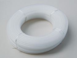[EN]: PE tubing 6x8mm, transparent, wall thickness 1mm, roll à 100 mtr.