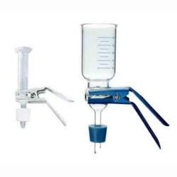 [EN]: Vacuum-Type Glass Membrane Holder, stainless steel support, 47 mm, 300 ml volume, membrane filter accessories,