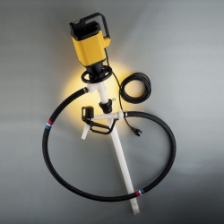 [EN]: Drum pumps Pump set for concentrated acids and alkalis, immersion depth 1000 mm, tube diameter 41 mm