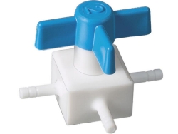 [EN]: 3 way valve PTFE, 6,8/3