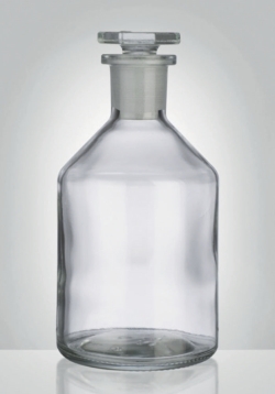 Narrow mouth reagent bottles, soda-lime glass
