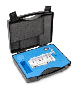 [EN]: Set of Weights F 2, 1mg-50g finely turned stainless steel