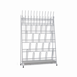 Draining racks, PE-coated