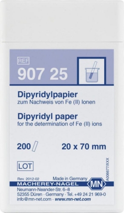 [EN]: Dipyridylpaper 20 x 70 mm pack à 200 stripes